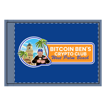 BBCC West Palm Beach Horizontal Logo Club Double-Sided Flag