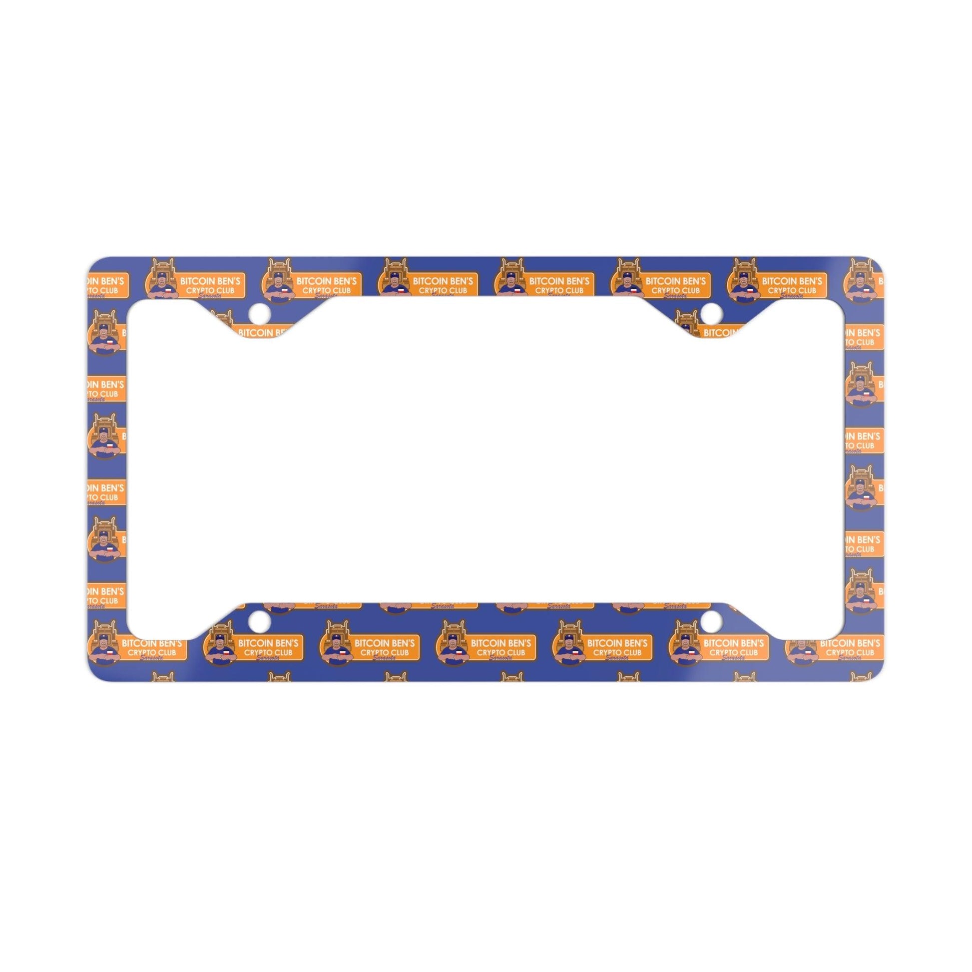 BBCC Sarasota Metal License Plate Frame - Miniaday Designs, LLC.