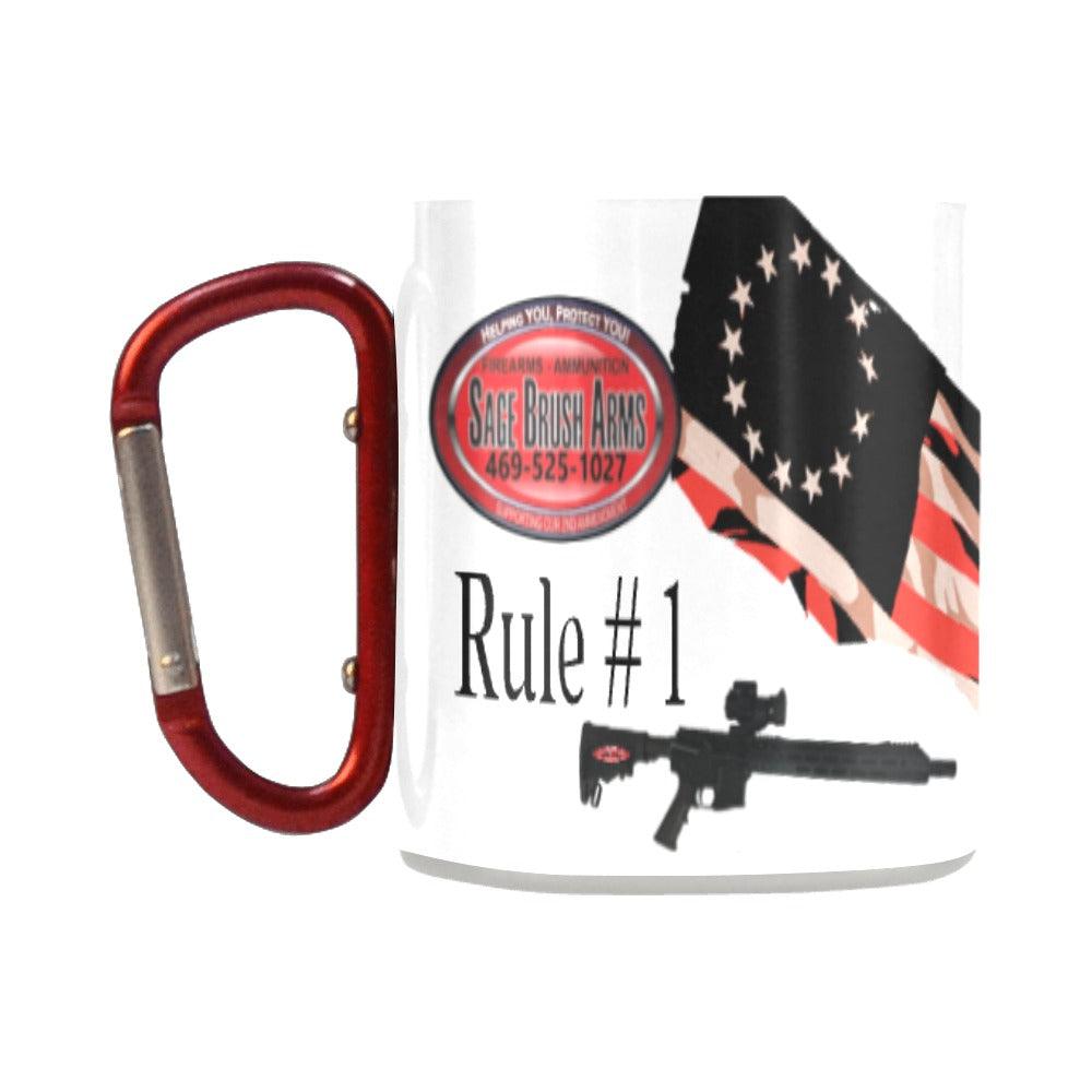 Sage Brush Arms Logo DLink Coffee Mug Classic Insulated Mug(10.3OZ) - Miniaday Designs, LLC.