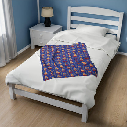 BBCC St. Louis Christmas Velveteen Plush Blanket - Miniaday Designs, LLC.