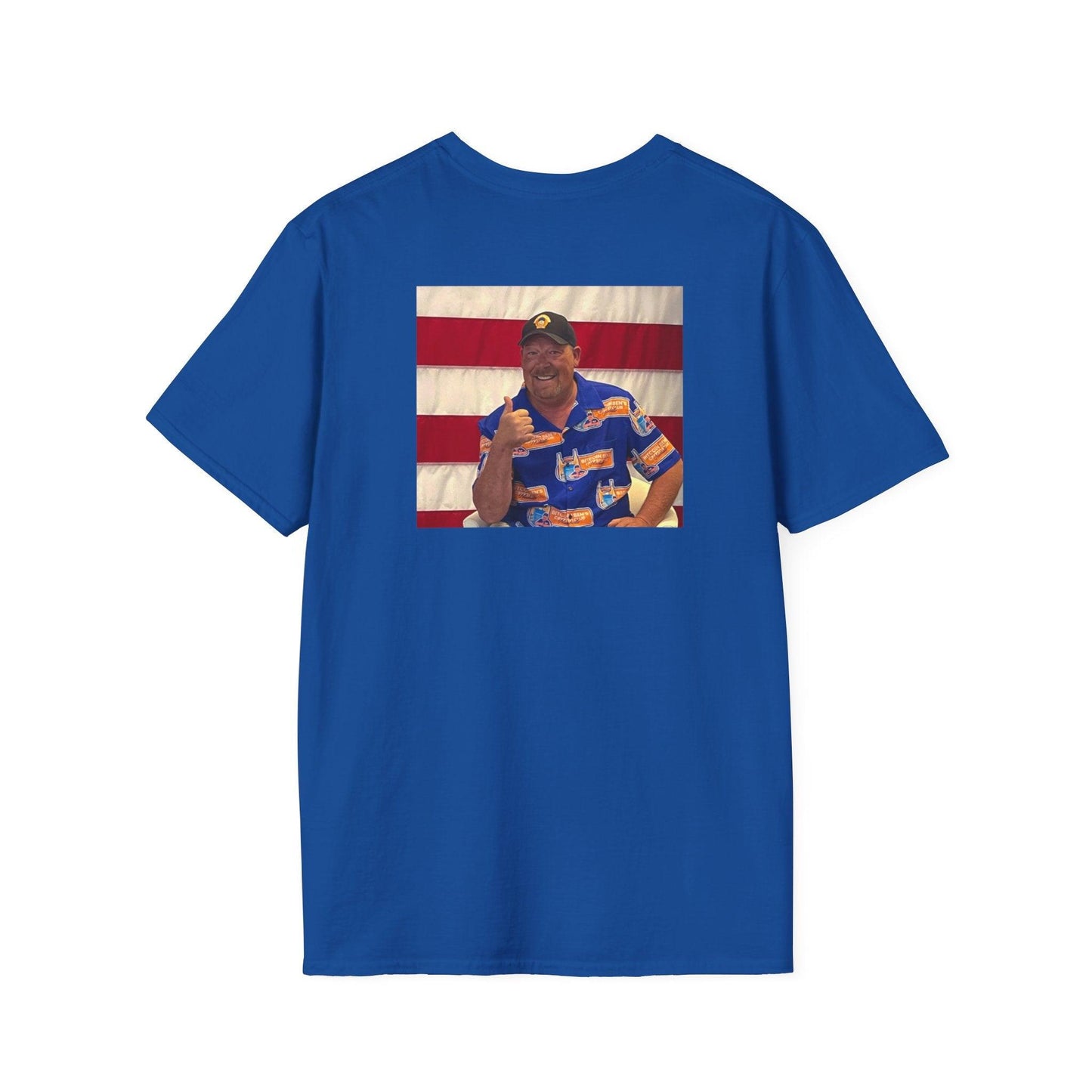 Bitcoin Ben Proof is an Illusion Unisex Softstyle T-Shirt - Miniaday Designs, LLC.