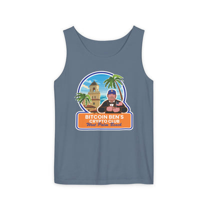 BBCC West Palm Beach Club Unisex Garment-Dyed Tank Top