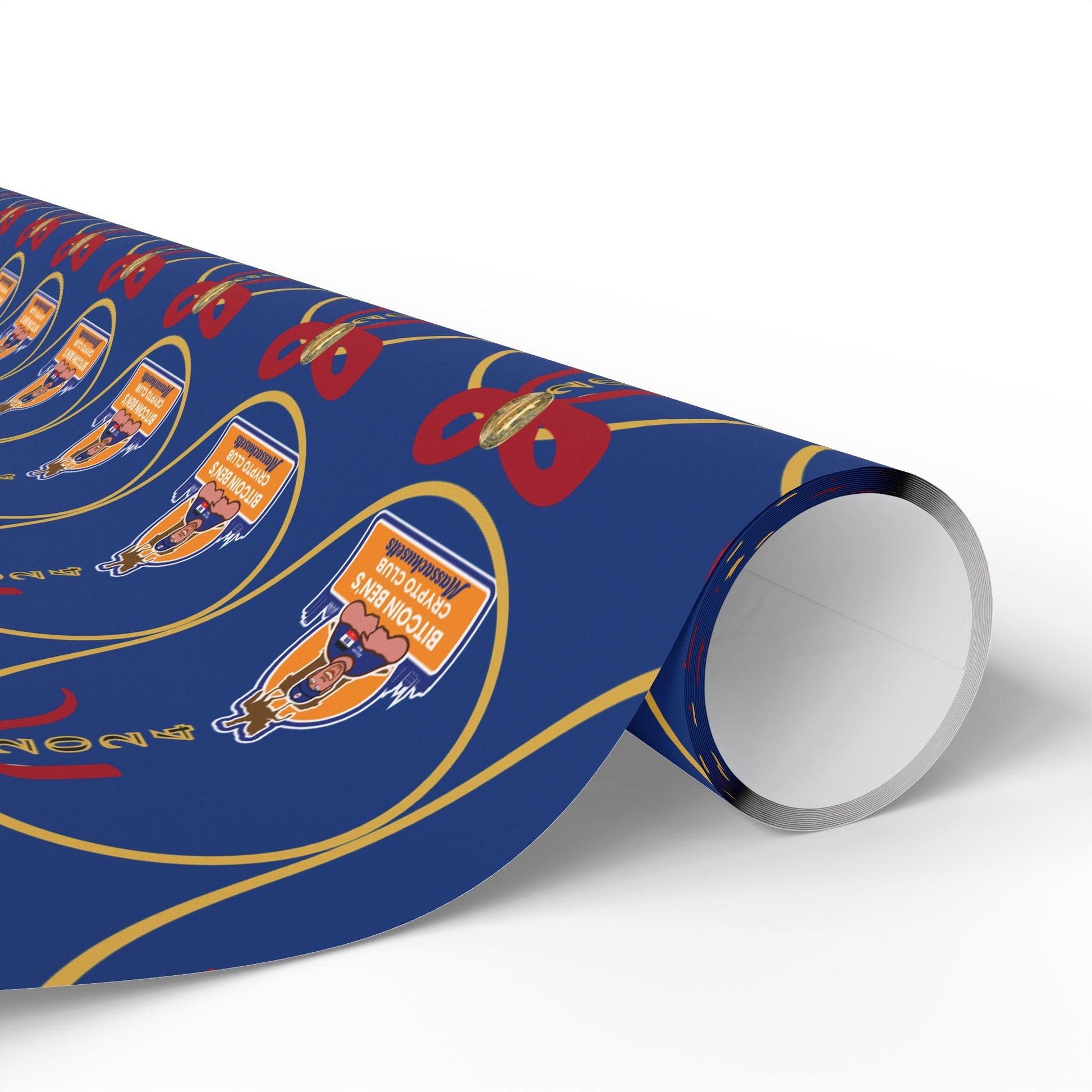BBCC Massachusetts Christmas Wrapping Papers - Miniaday Designs, LLC.