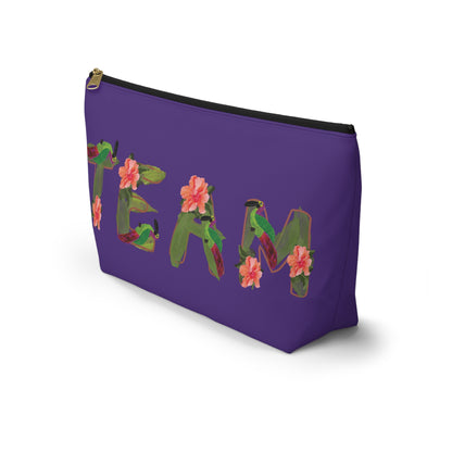 Team Toucan Designer Accessory Pouch w T-bottom