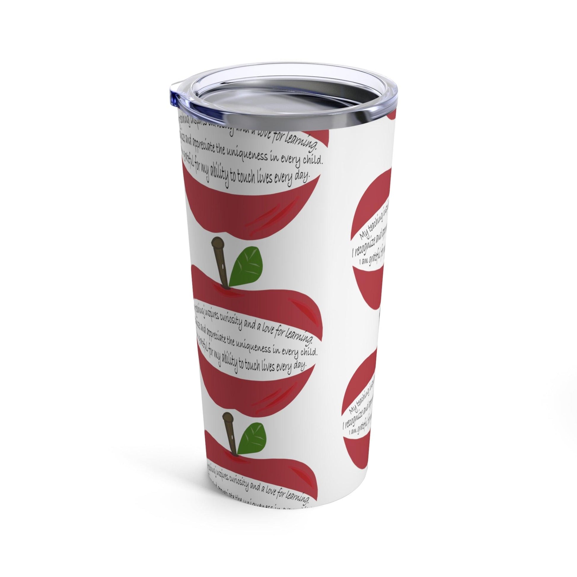 Miniaday Designs Tumbler 20oz for Elementary School Teachers Unisex White - Miniaday Designs, LLC.