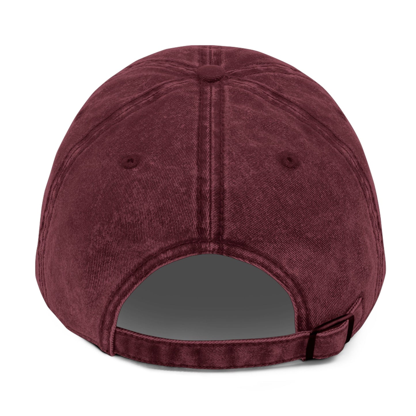 5.13" x 2" Length and Height of Font  Bitcoin Ben's Crypto Club Est. 2023 Haystack Font Vintage Cap (Embroidery)