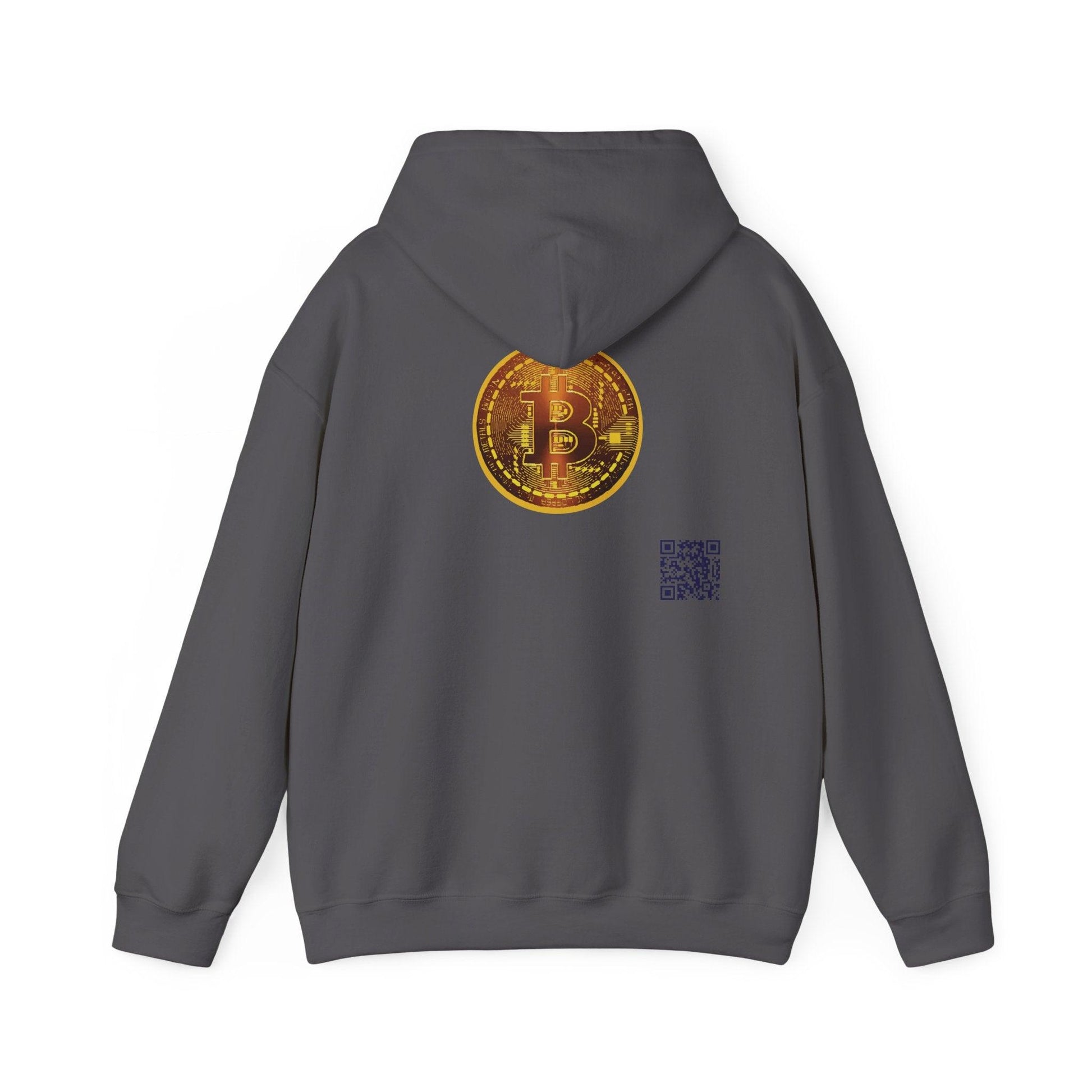 All I Want For Chirstmas is Bitcoin Trees Unisex Heavy Blend™ Hooded Sweatshirt - Miniaday Designs, LLC.