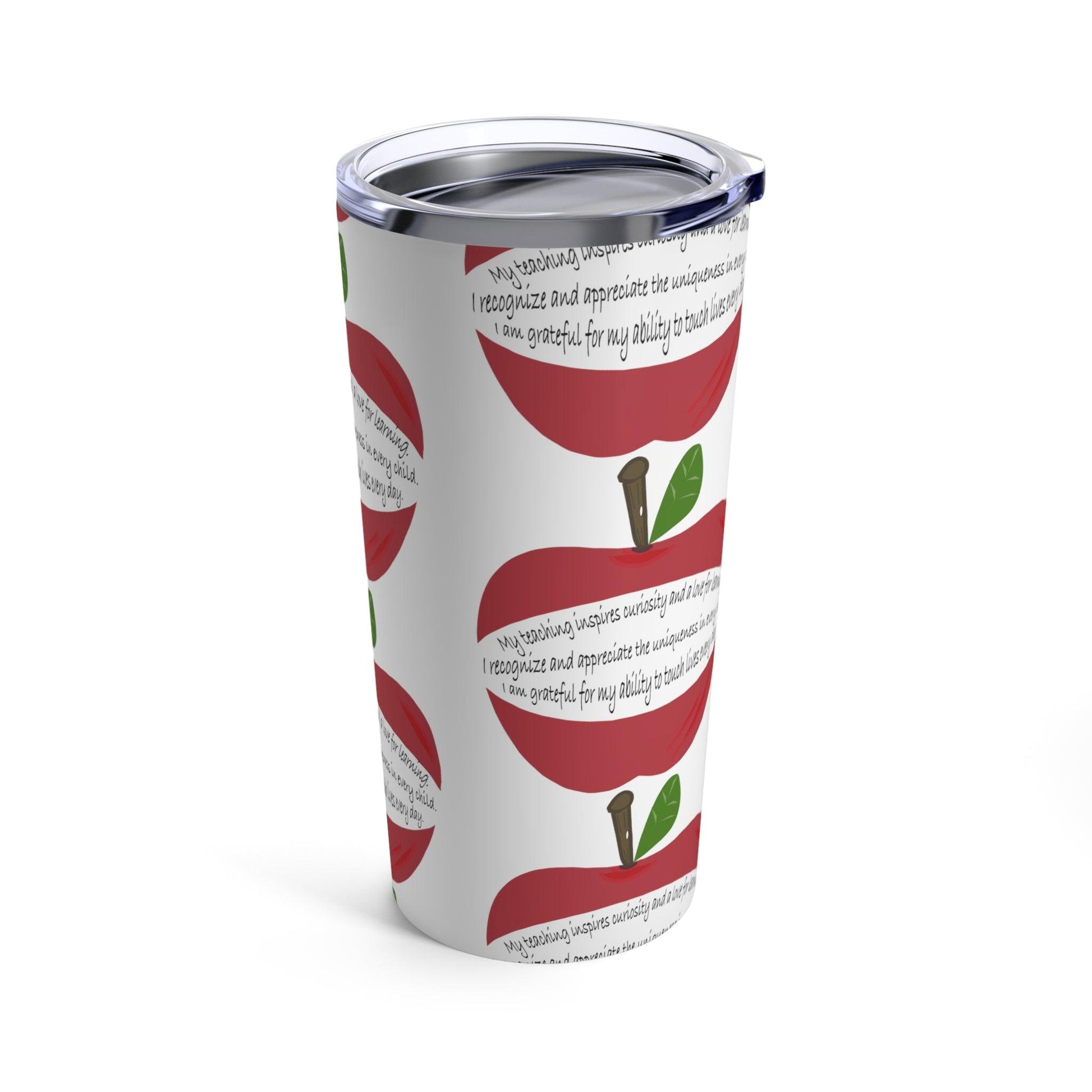 Miniaday Designs Tumbler 20oz for Elementary School Teachers Unisex White - Miniaday Designs, LLC.