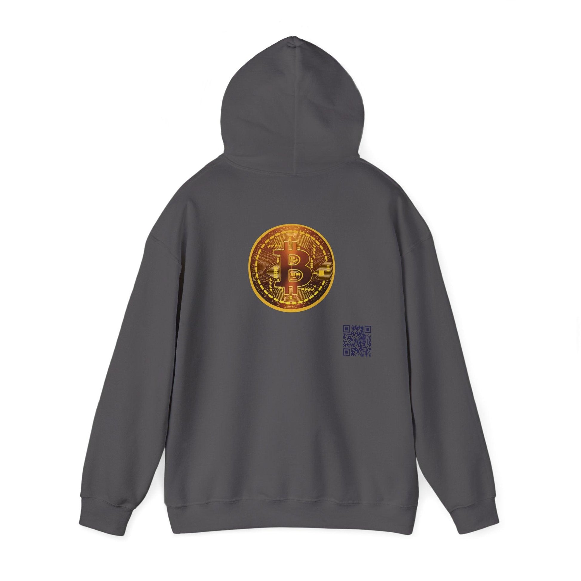 All I Want For Chirstmas is Bitcoin Trees Unisex Heavy Blend™ Hooded Sweatshirt - Miniaday Designs, LLC.
