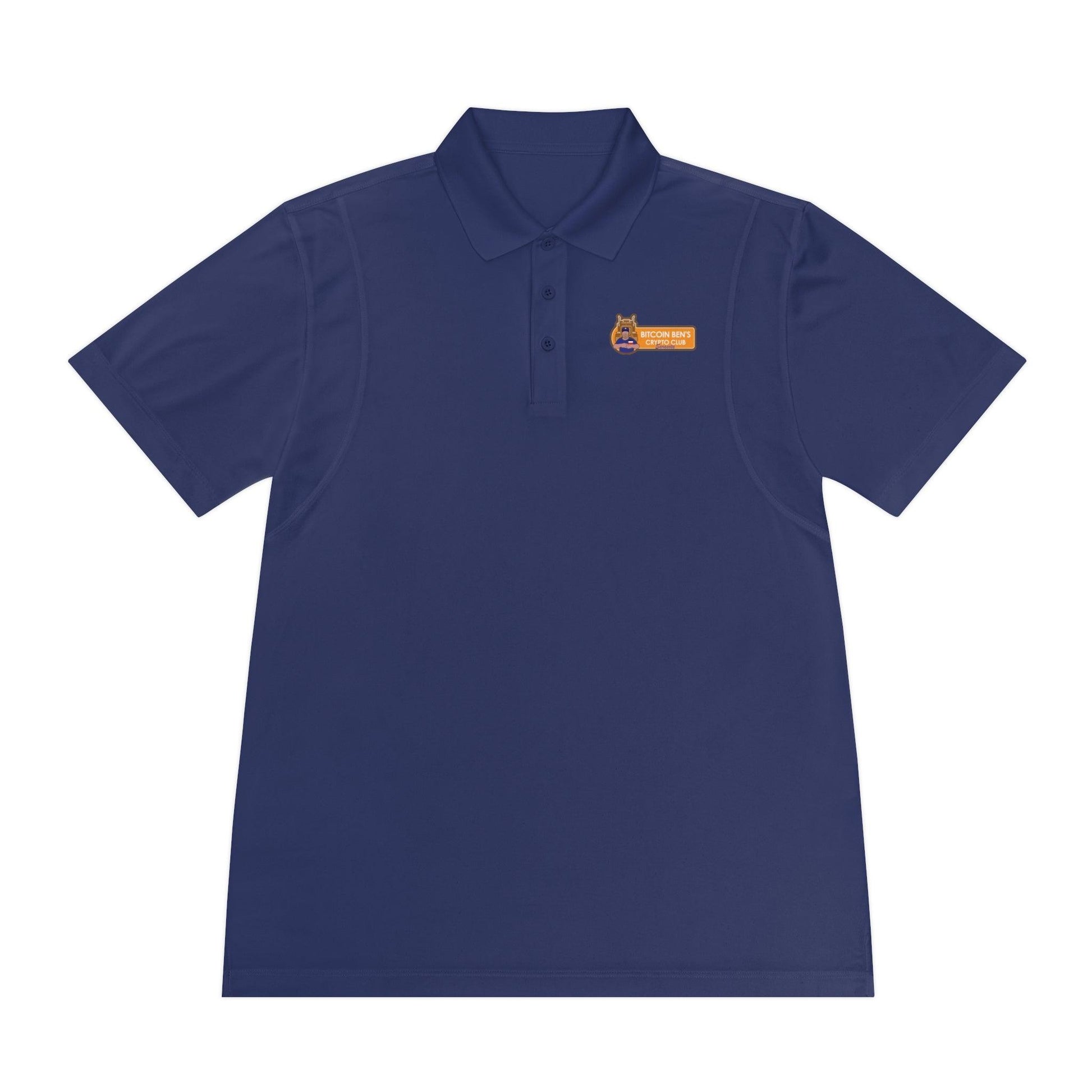 Bitcoin Ben Sarasota Sport Tek TK 650 Men's Sport Polo Shirt - Miniaday Designs, LLC.