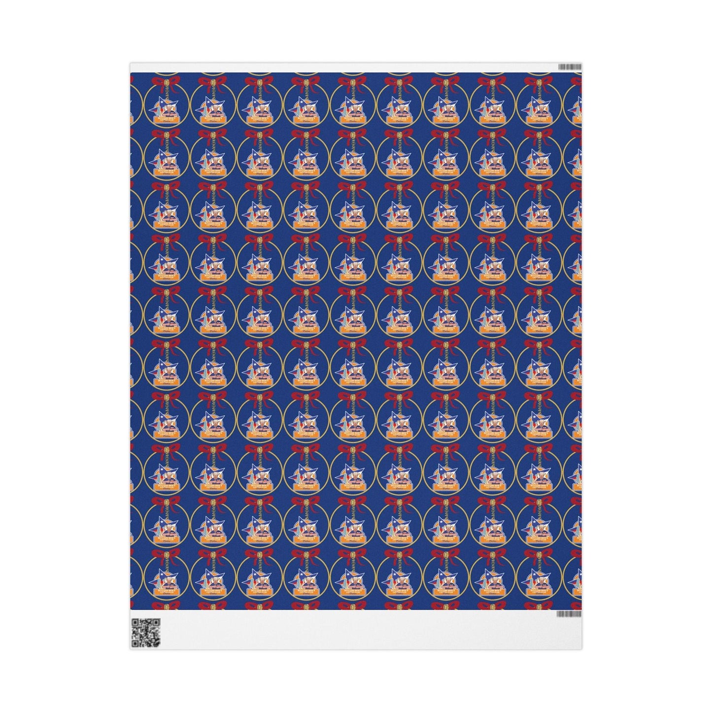 BBCC Dallas Christmas Wrapping Papers - Miniaday Designs, LLC.