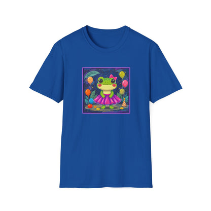 Happy Birthday Froggy Unisex Softstyle T-Shirt
