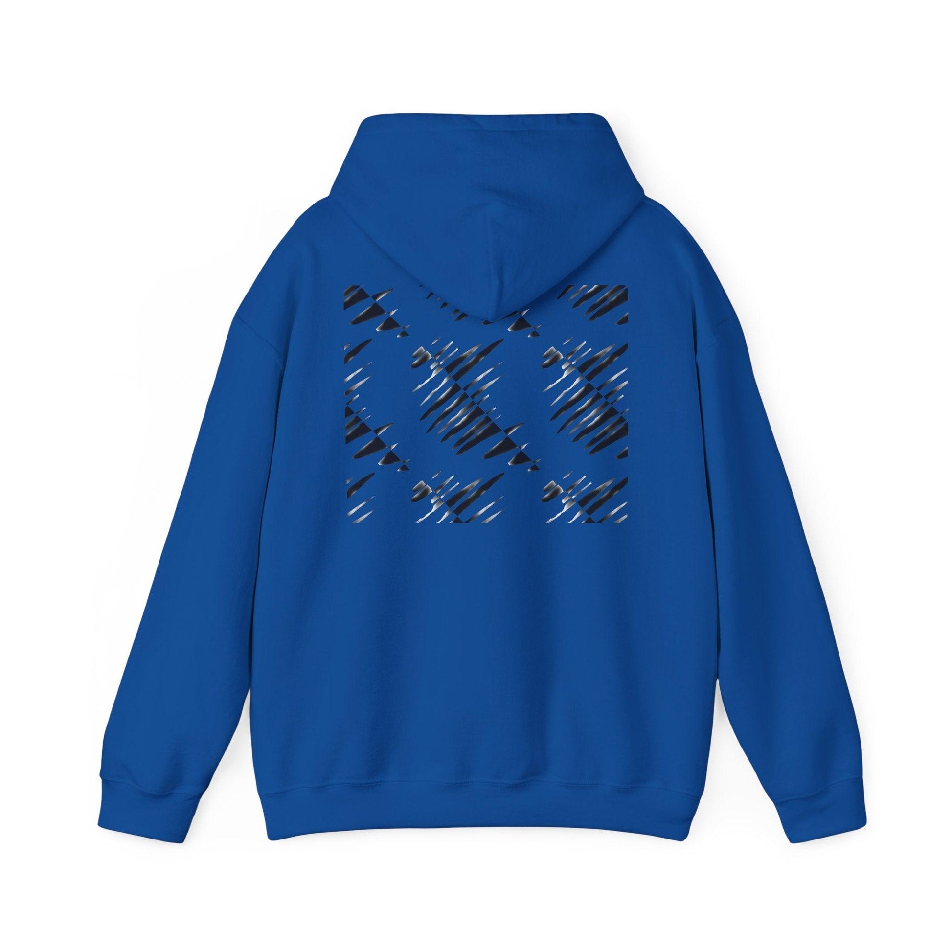 Ryan's Black and Grey Unisex Heavy Blend™ Hooded Sweatshirt - Miniaday Designs, LLC.