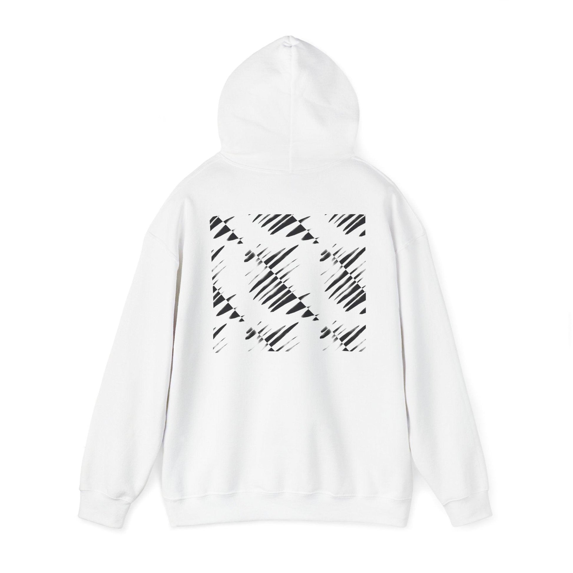 Ryan's Black and Grey Unisex Heavy Blend™ Hooded Sweatshirt - Miniaday Designs, LLC.