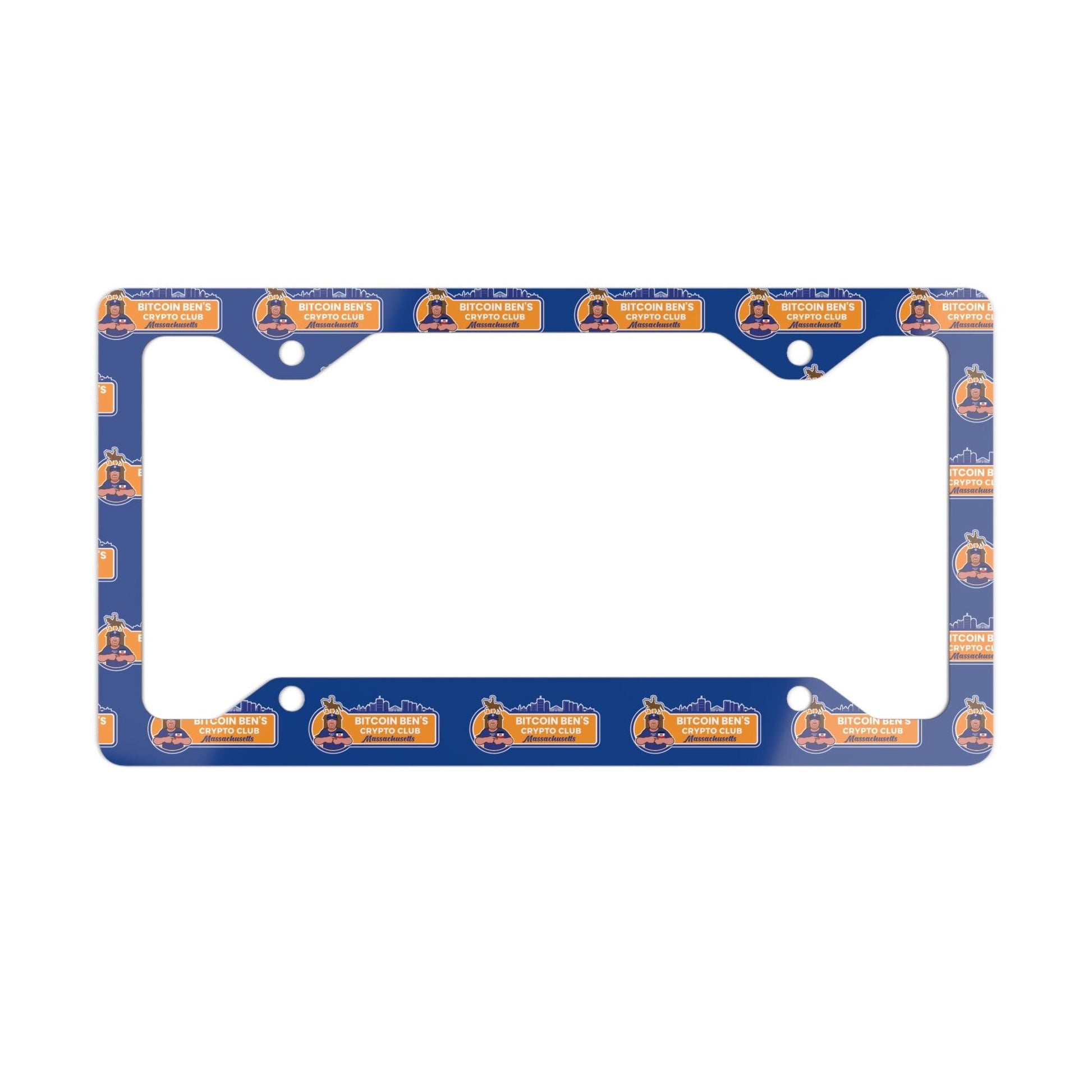 BBCC Massachusetts Metal License Plate Frame - Miniaday Designs, LLC.