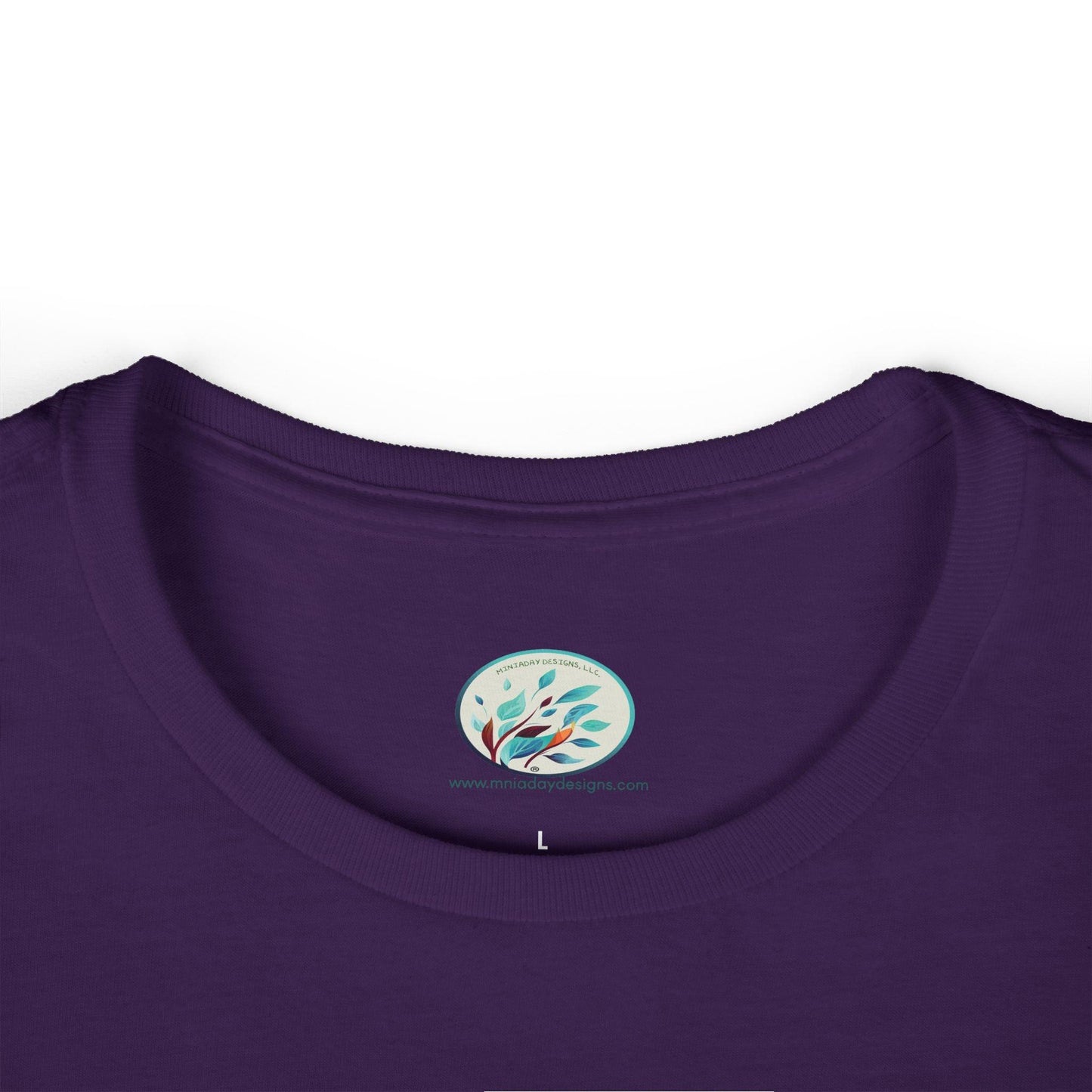 Birds in Flight Women's Softstyle Tee - Miniaday Designs, LLC.