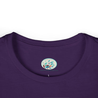 Birds in Flight Women's Softstyle Tee - Miniaday Designs, LLC.