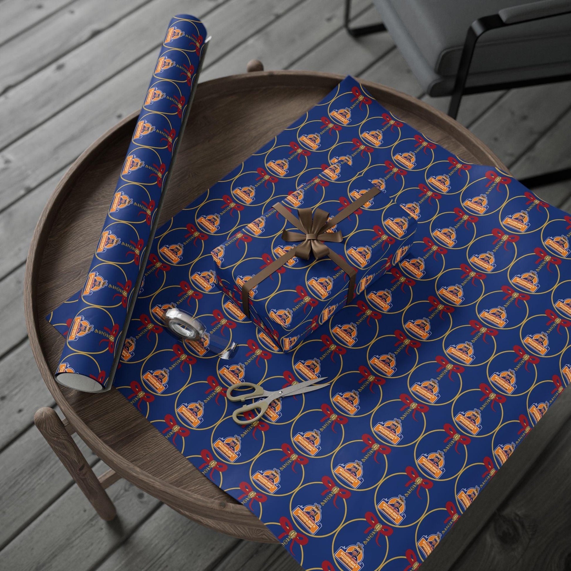 BBCC Massachusetts Christmas Wrapping Papers - Miniaday Designs, LLC.