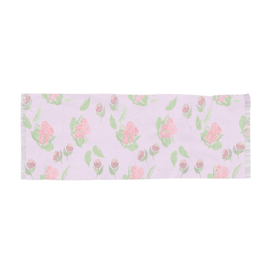 Miniaday Designs Pink Hydrangea Light Scarf - Miniaday Designs, LLC.