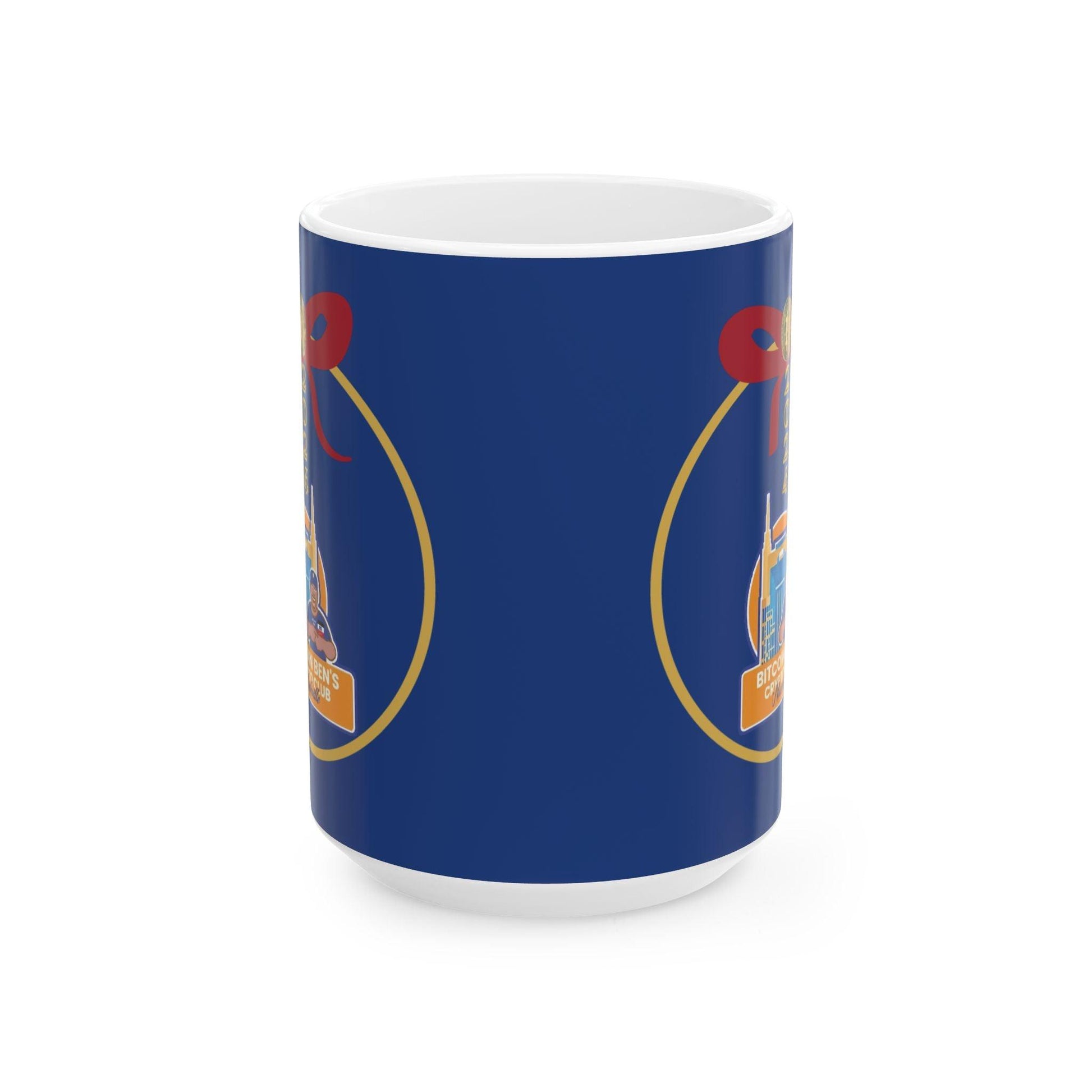 BBCC Nashville Christmas Ceramic Mug, (11oz, 15oz) - Miniaday Designs, LLC.