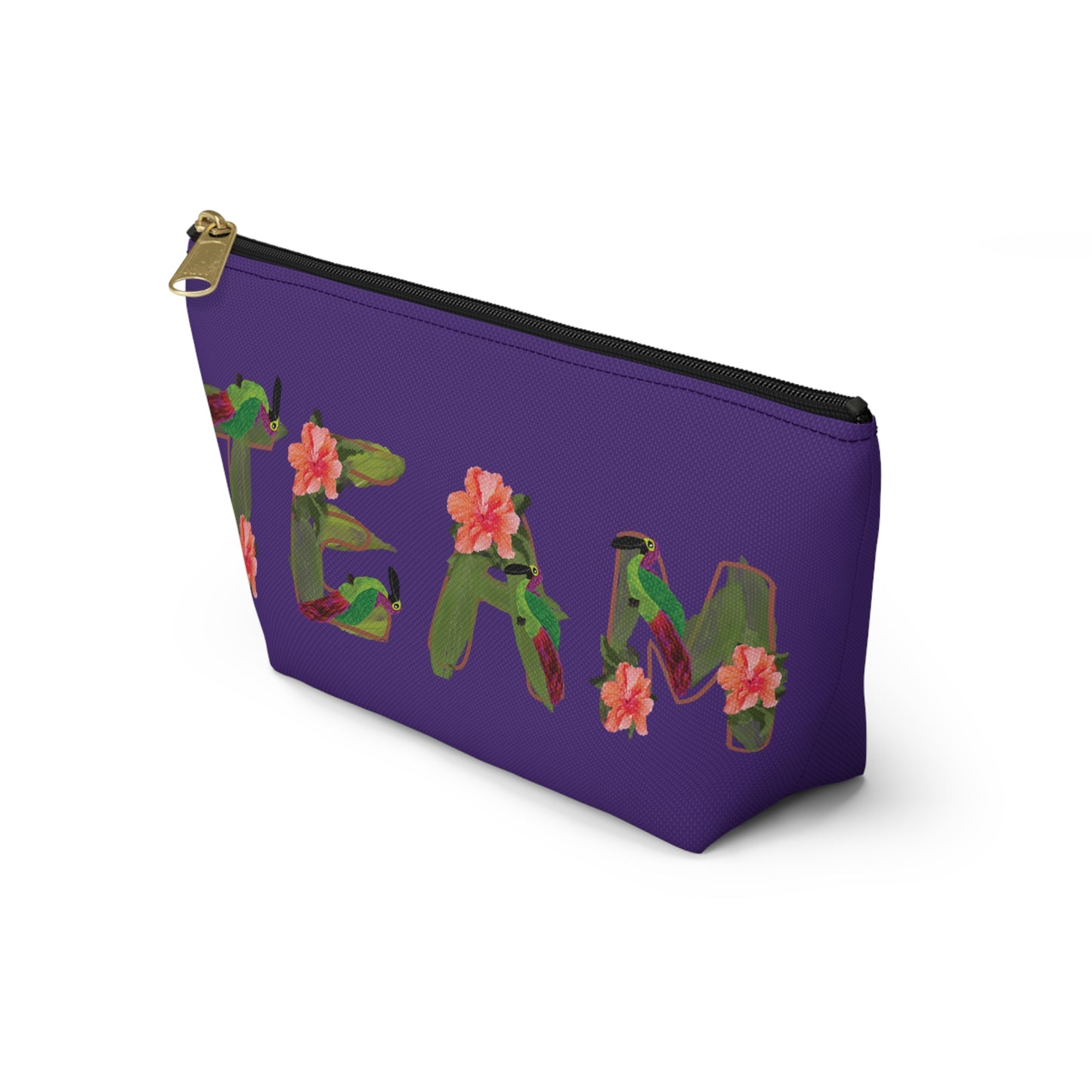 Team Toucan Designer Accessory Pouch w T-bottom