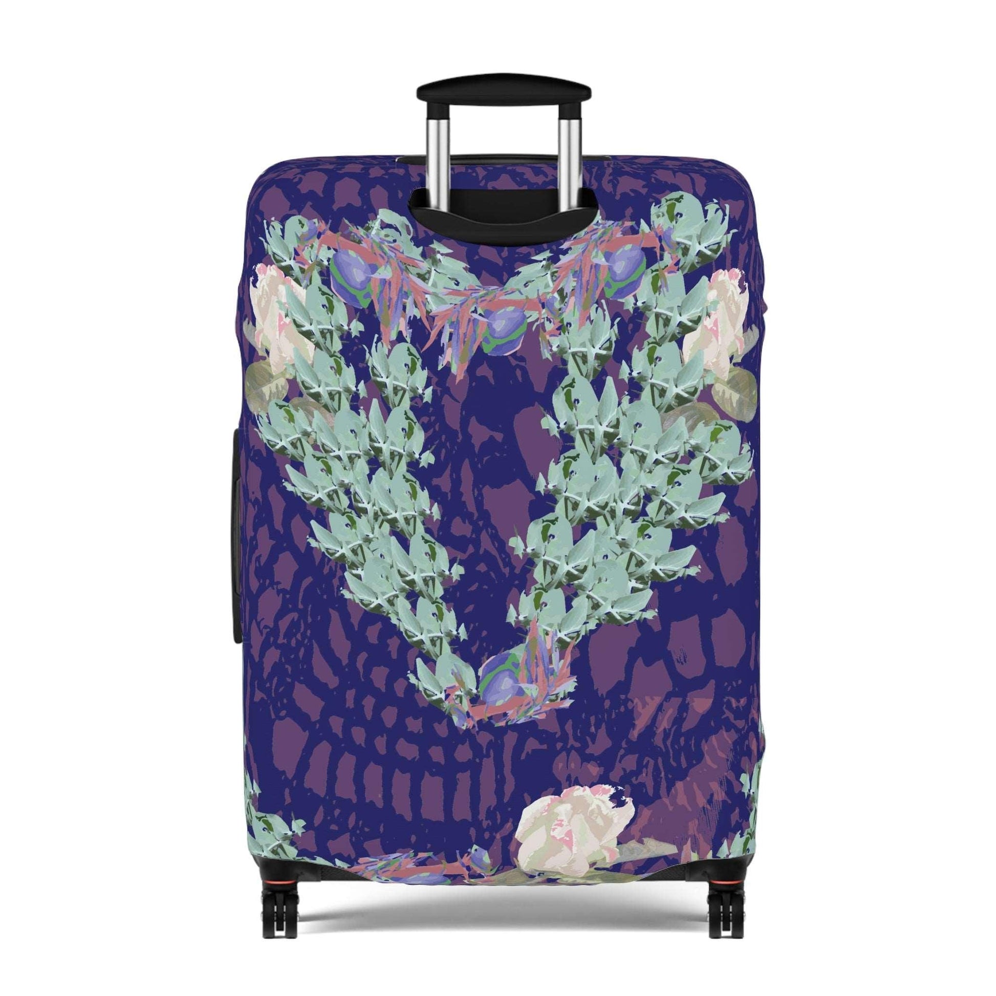 Italian Wedding Wishes Collection by Miniaday Designs, LLC. Luggage Cover - Miniaday Designs, LLC.