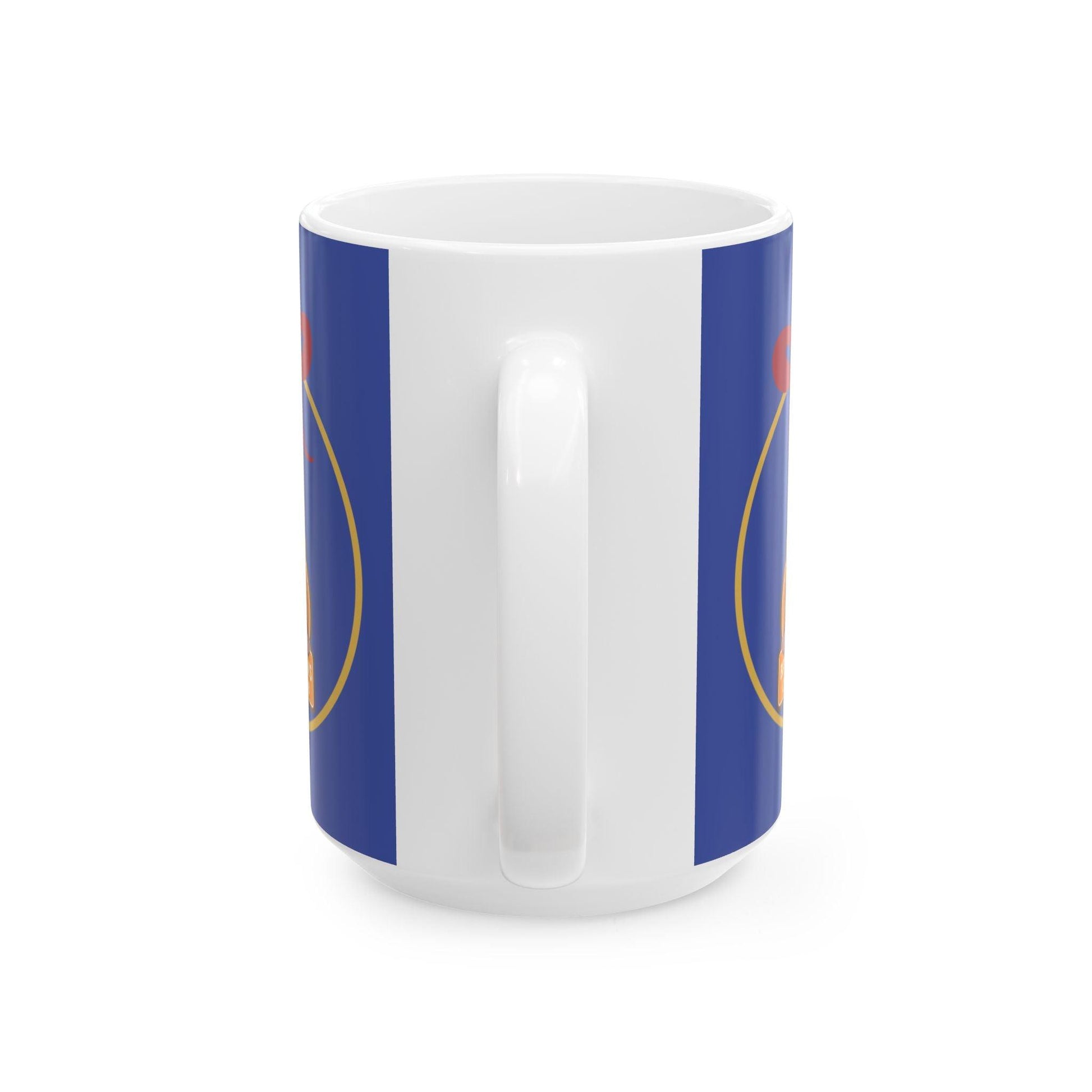 BBCC Sarasota Christmas Ceramic Mug, (11oz, 15oz) - Miniaday Designs, LLC.