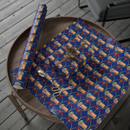 BBCC El Salvador Christmas Wrapping Papers - Miniaday Designs, LLC.