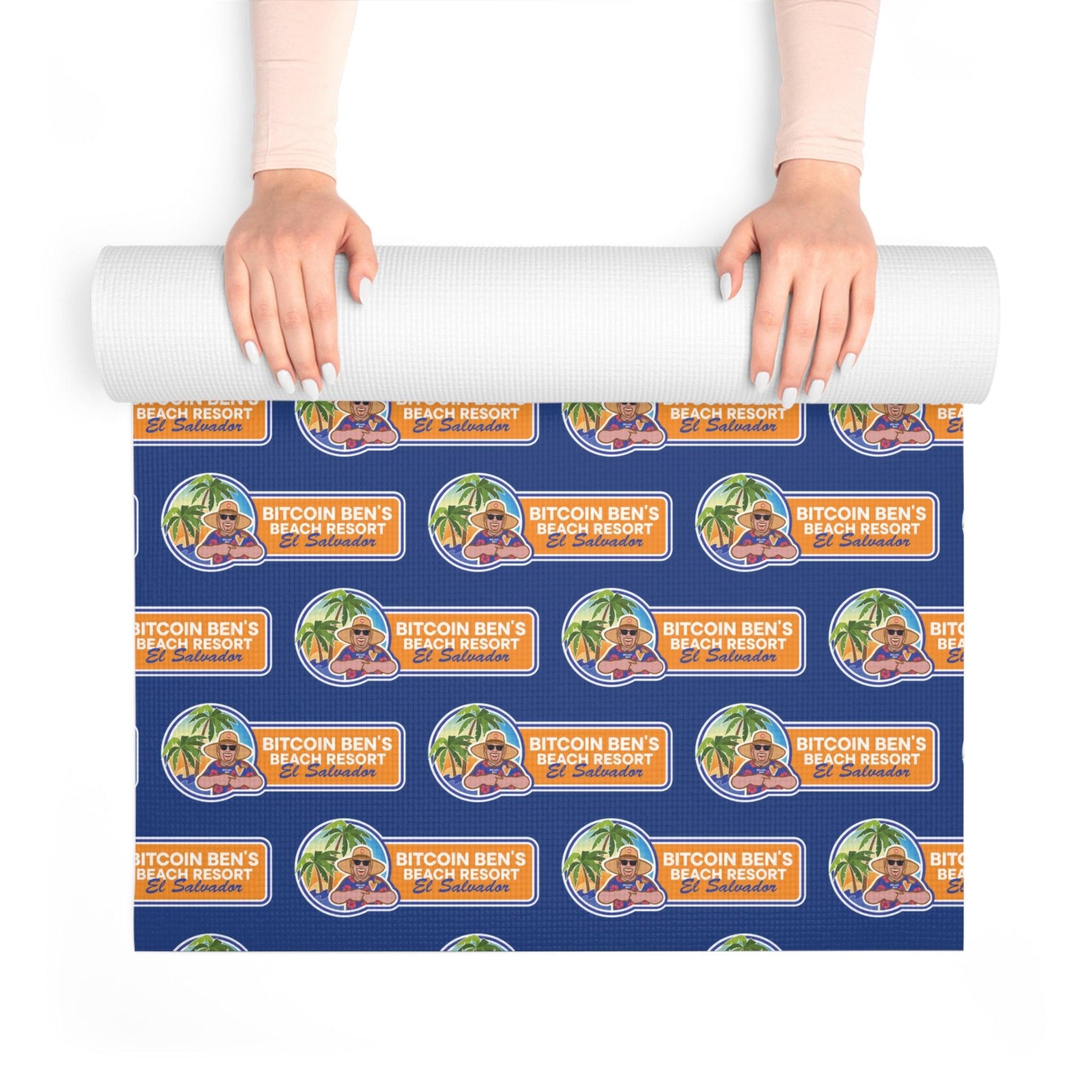 BBCC El SalvadorFoam Yoga Mat - Miniaday Designs, LLC.
