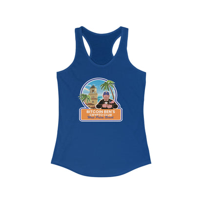 BBCC West Palm Beach Club Women's Ideal Racerback Tank