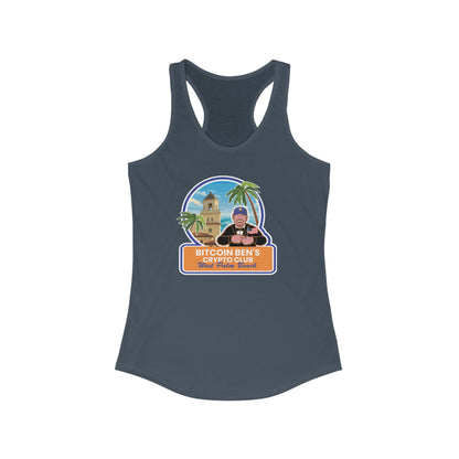 BBCC West Palm Beach Club Women's Ideal Racerback Tank