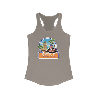 BBCC West Palm Beach Club Women's Ideal Racerback Tank