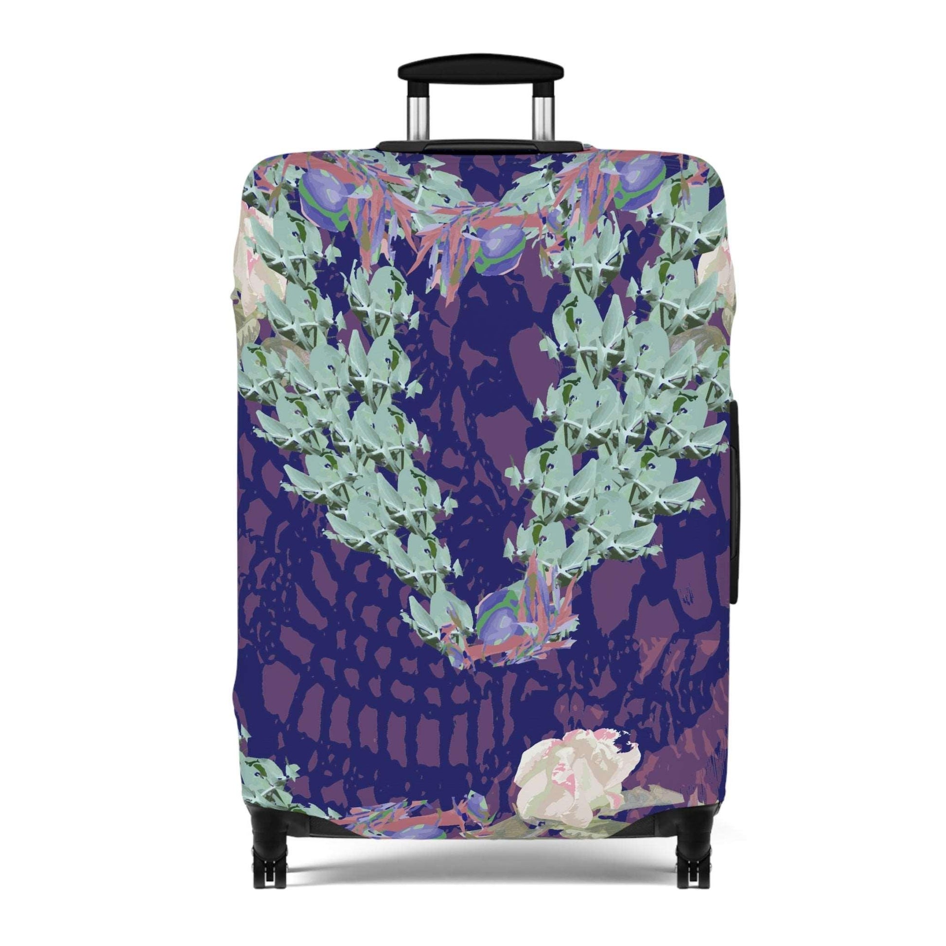 Italian Wedding Wishes Collection by Miniaday Designs, LLC. Luggage Cover - Miniaday Designs, LLC.