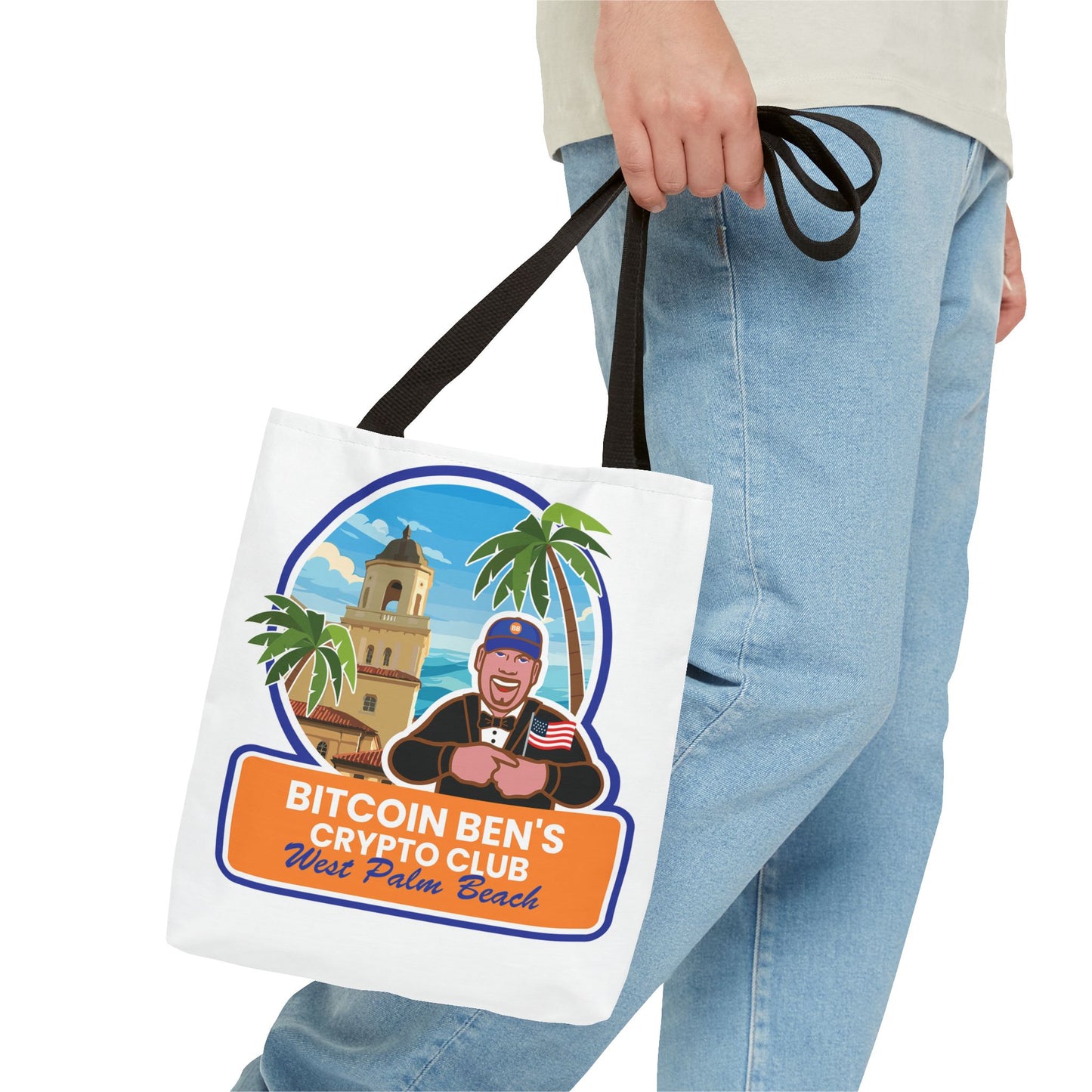 BBCC West Palm Beach Club Tote Bag (AOP)