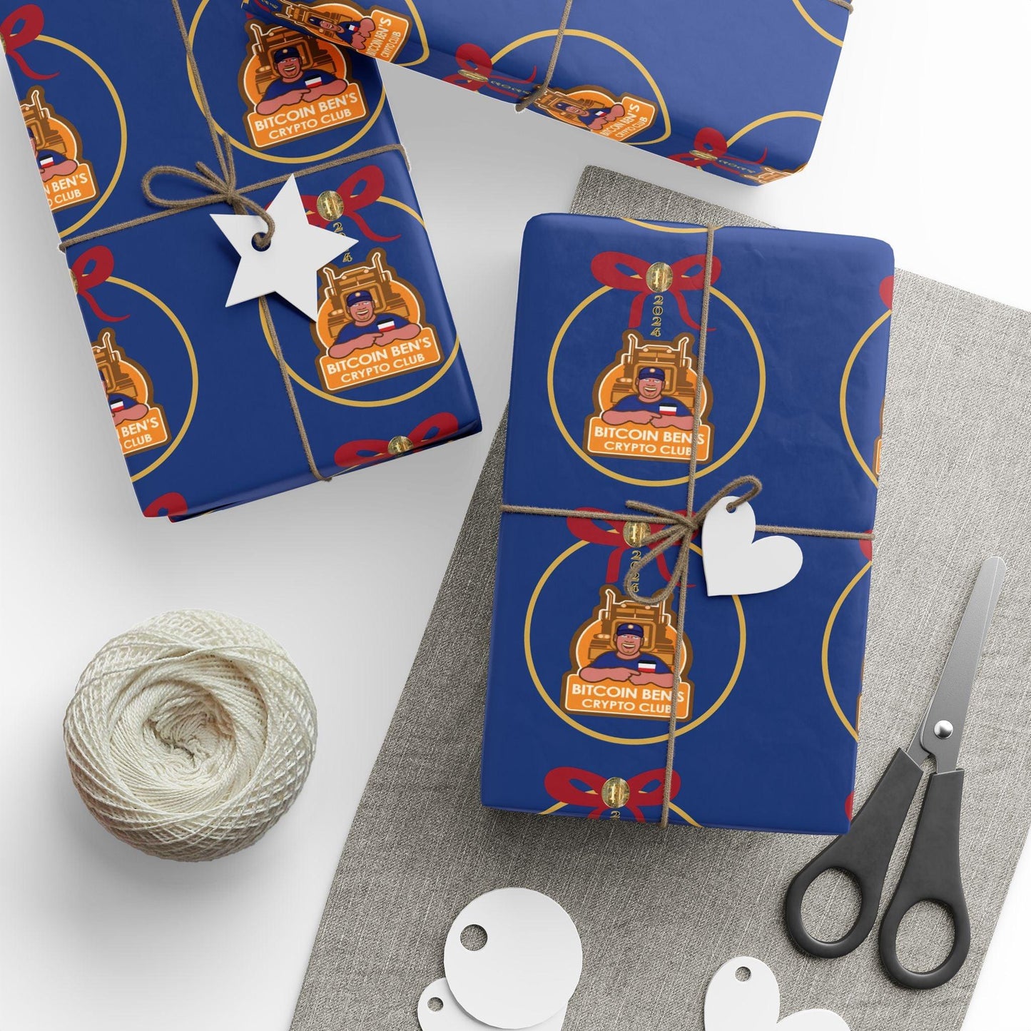 BBCC Original Club Logo Wrapping Papers - Miniaday Designs, LLC.