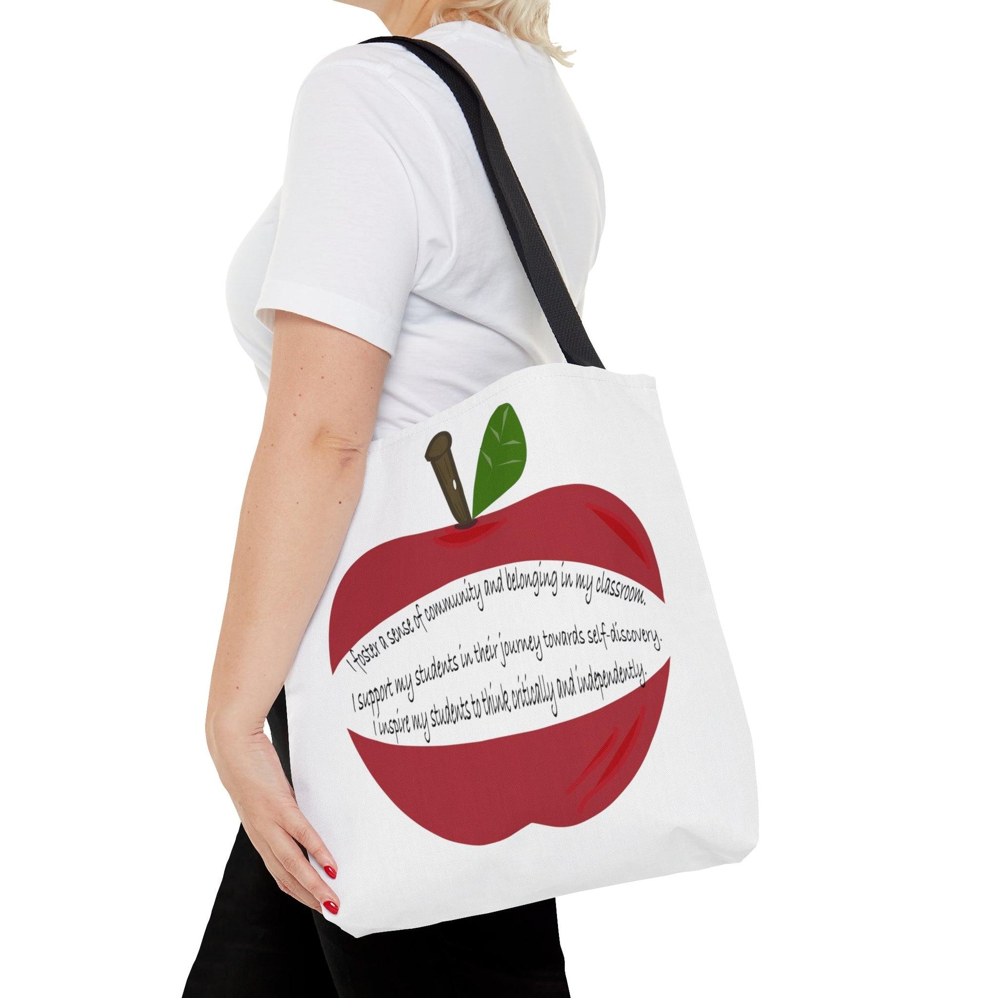 Miniaday Designs Tote Bag for Middle and High School Teachers Unisex White - Miniaday Designs, LLC.