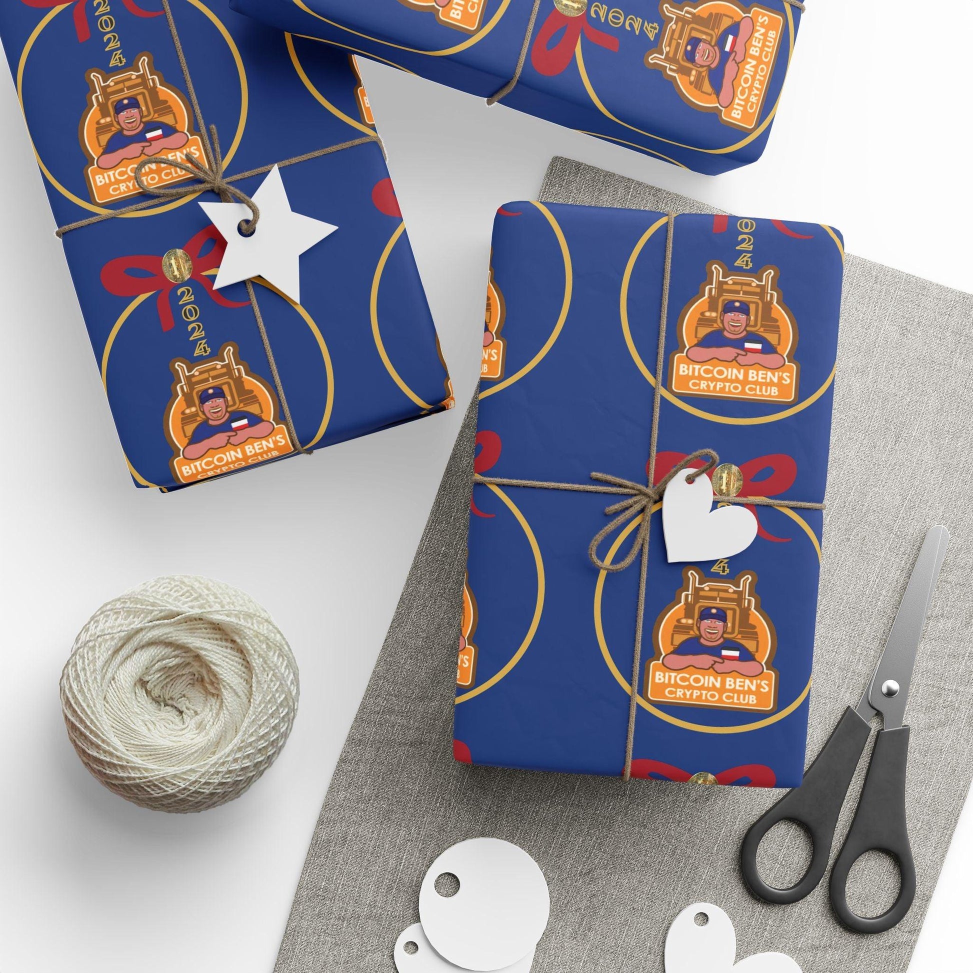 BBCC Original Club Logo Wrapping Papers - Miniaday Designs, LLC.