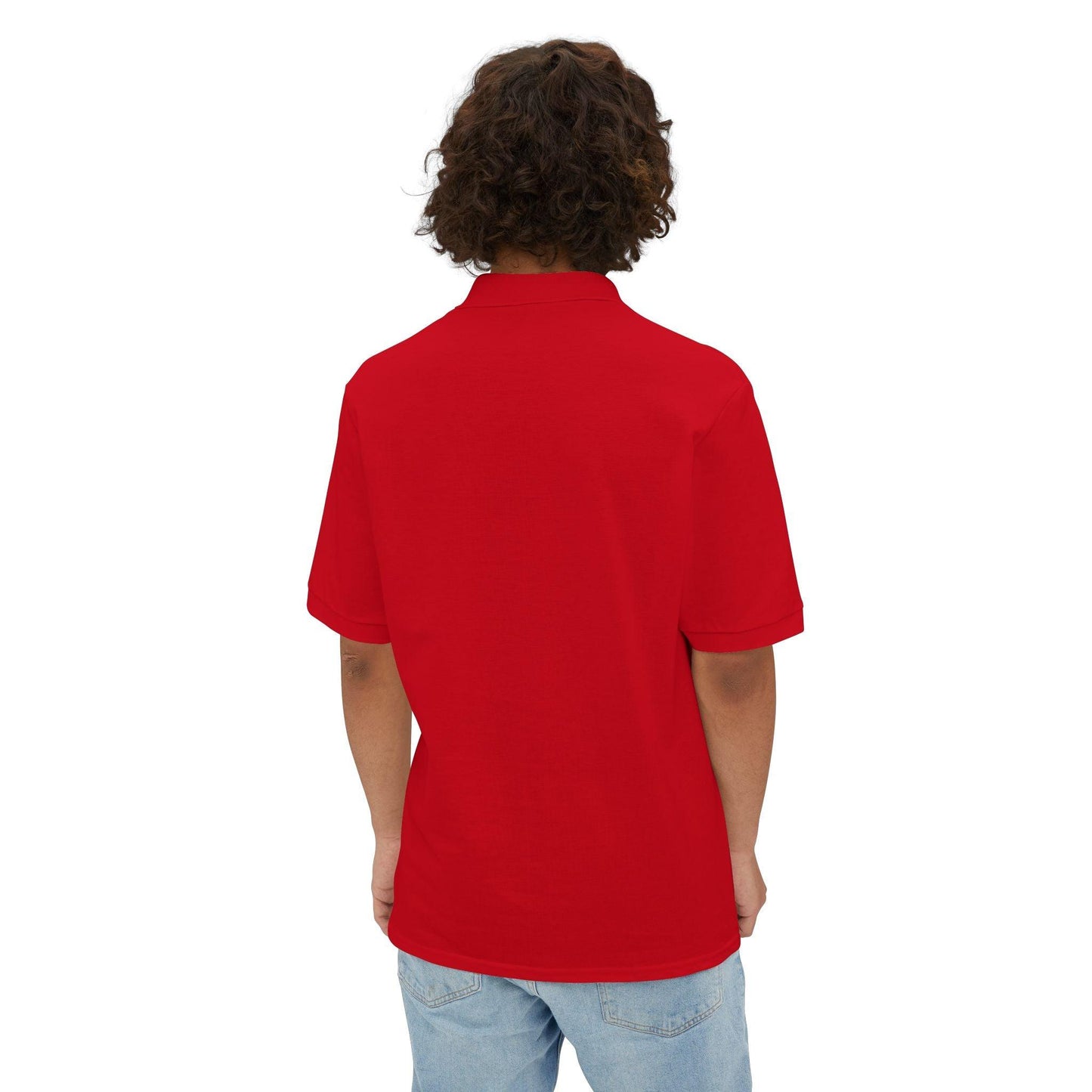 Sage Brush Arms Men's Piqué Polo - Miniaday Designs, LLC.
