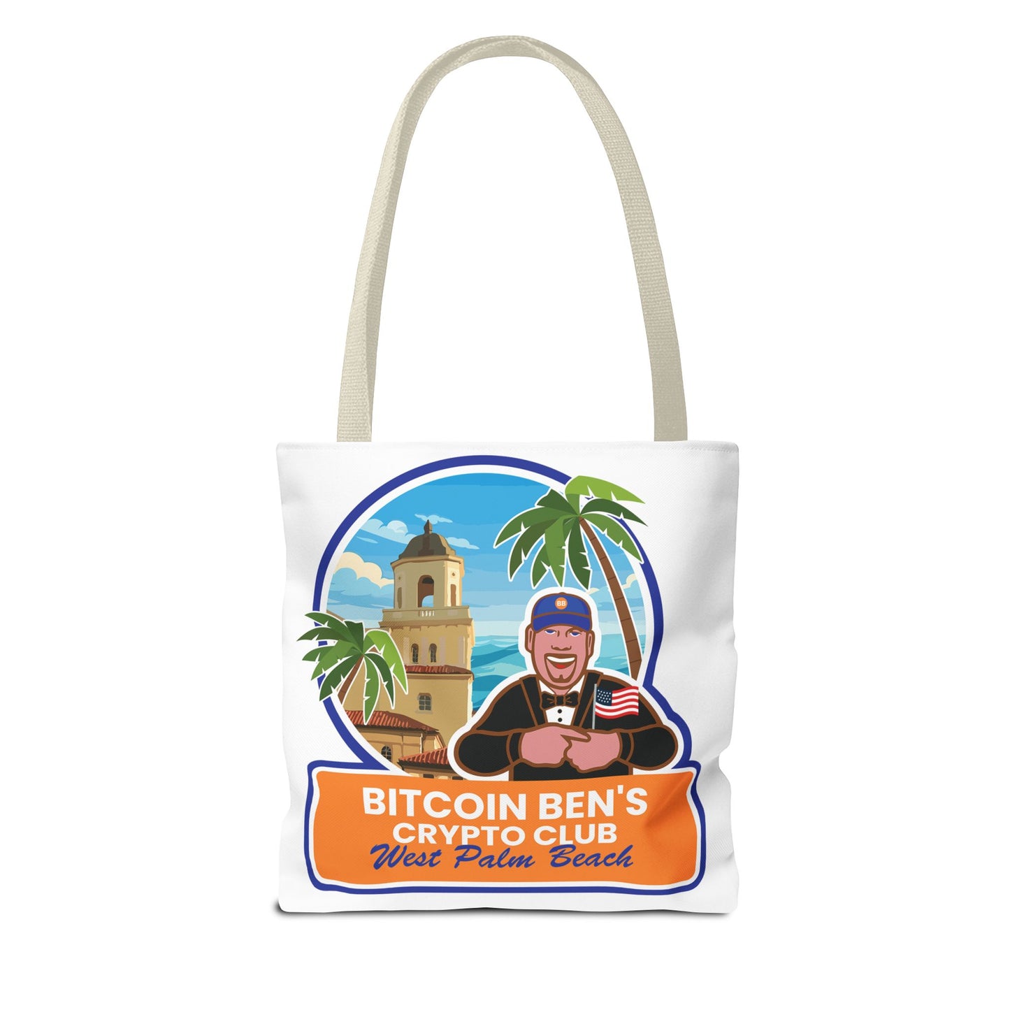 BBCC West Palm Beach Club Tote Bag (AOP)