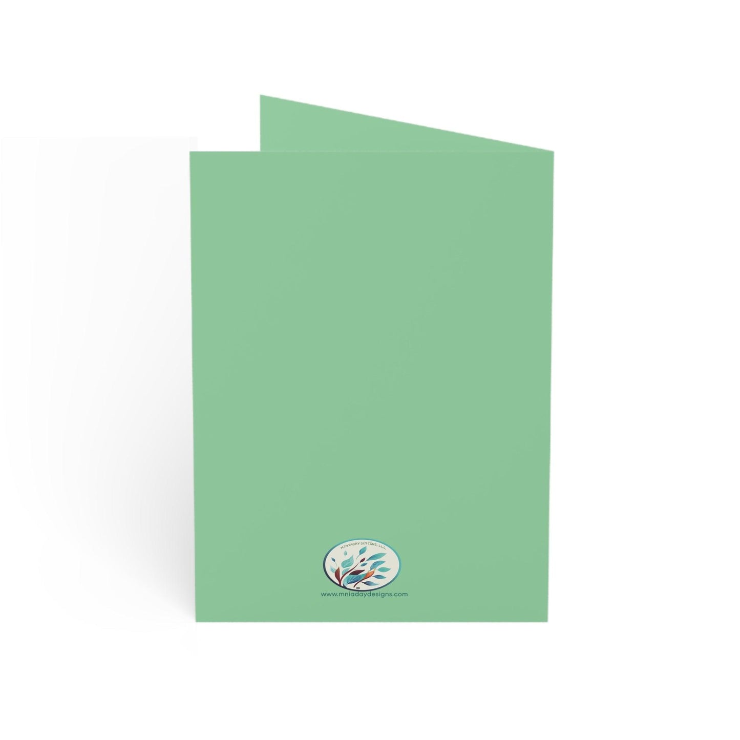 Miniaday Designs Tropical Christmas Greeting Cards (1, 10, 30, and 50pcs) - Miniaday Designs, LLC.