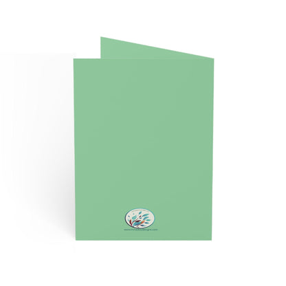 Miniaday Designs Tropical Christmas Greeting Cards (1, 10, 30, and 50pcs) - Miniaday Designs, LLC.