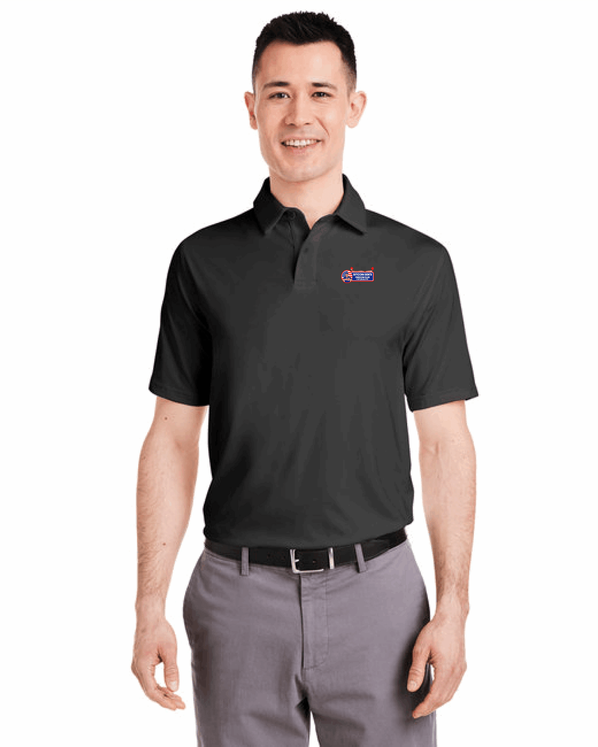 Bitcoin Ben Sarasota Club 1383255 Under Armour Men's Polo - Miniaday Designs, LLC.
