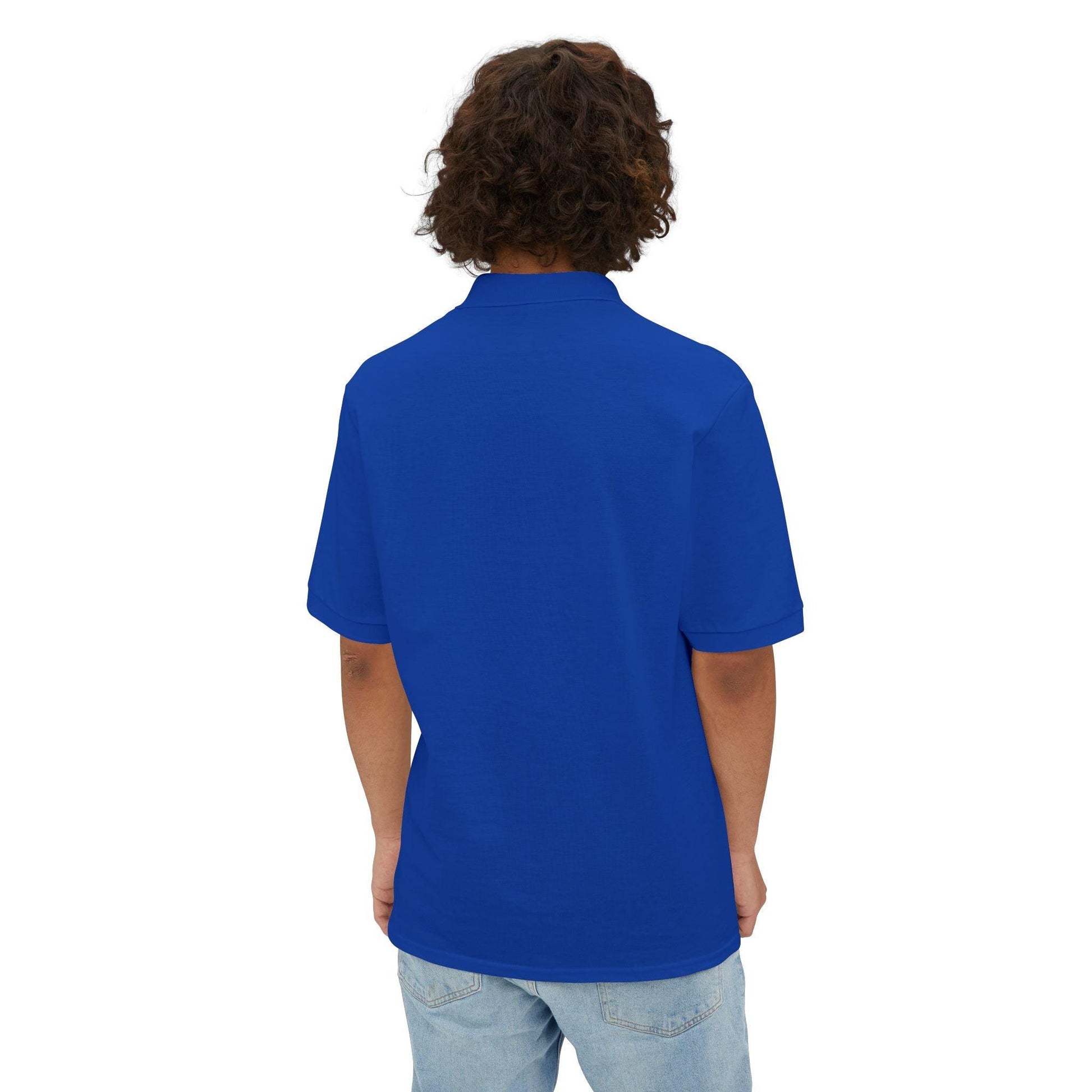 Sage Brush Arms Men's Piqué Polo - Miniaday Designs, LLC.