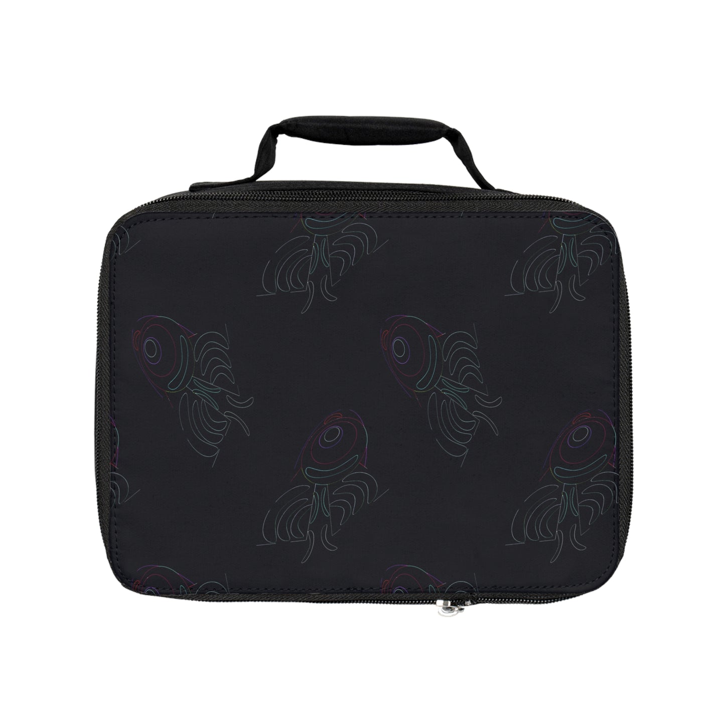 Neon Glow Fish Lunch Bag