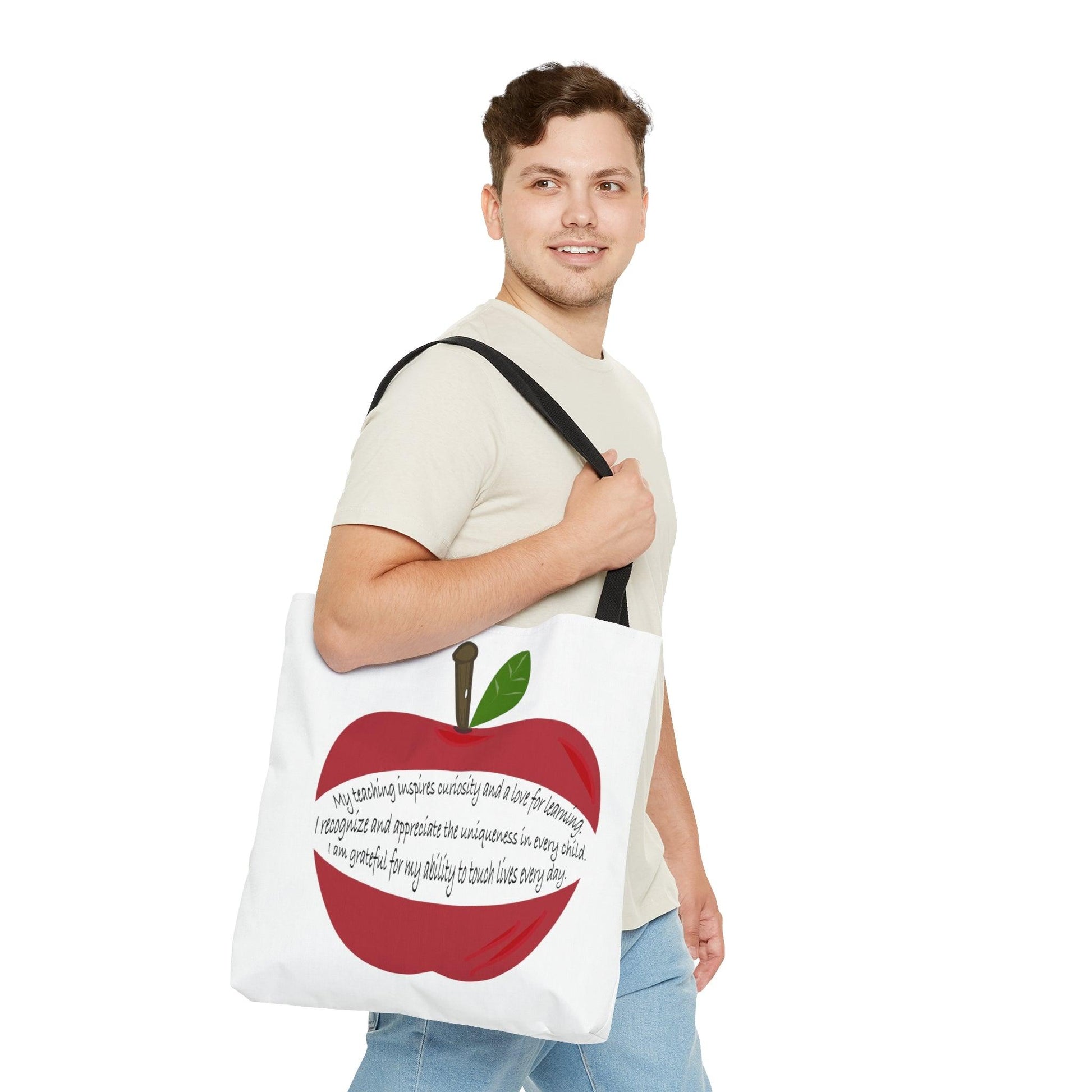 Miniaday Designs Tote Bag for Elementary School Teachers Unisex White - Miniaday Designs, LLC.