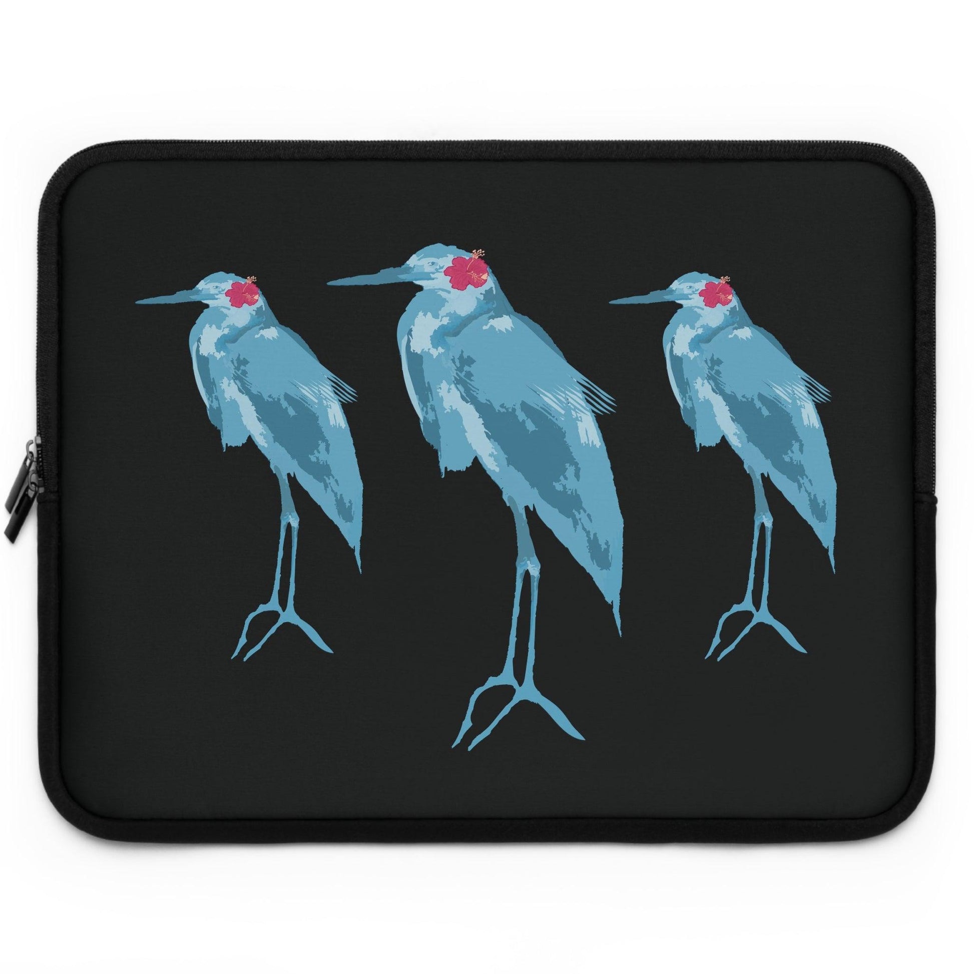 Blue Heron Signature Designer Laptop Sleeve - Miniaday Designs, LLC.