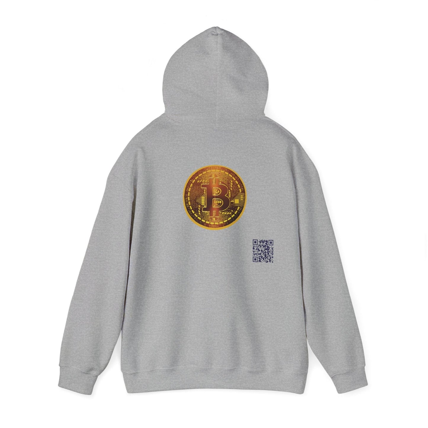 All I Want For Chirstmas is Bitcoin Trees Unisex Heavy Blend™ Hooded Sweatshirt - Miniaday Designs, LLC.