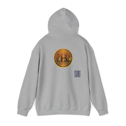 All I Want For Chirstmas is Bitcoin Trees Unisex Heavy Blend™ Hooded Sweatshirt - Miniaday Designs, LLC.