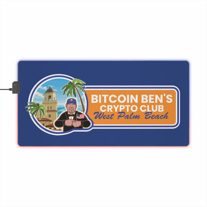 BBCC West Palm Beach Club LED Gaming Mouse Pad