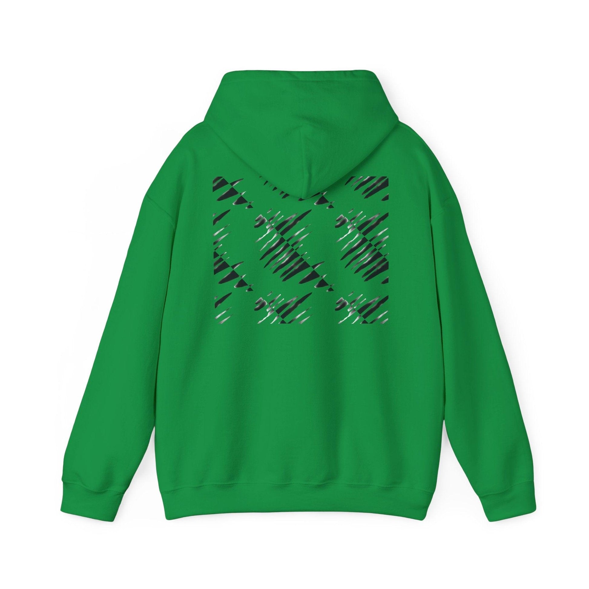 Ryan's Black and Grey Unisex Heavy Blend™ Hooded Sweatshirt - Miniaday Designs, LLC.